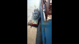 At least four missing after tugboat sinks off coast of India