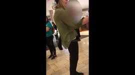 Mother upset after daughter's service dog petting plea is refused