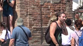 Monkey Messes Up Backpacker's Hair... And He's NOT Happy!