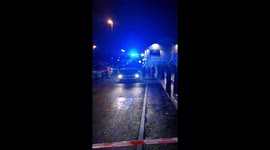 Fire in Manchester Heaton Park Methodist Church