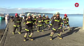 Chilean firefighters make brilliant dance video