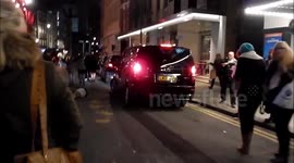 1D fan falls over twice while chasing Harry Styles in London