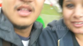 Screamming on Dragon Ride Nepal