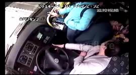 Bus driver steals passenger's smartphone