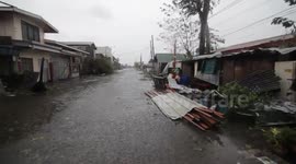 Aftermath of Typhoon Hagupit in Tacloban, the Philippines