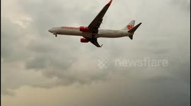 Compilation footage of Plane Landing in KLIA Airport