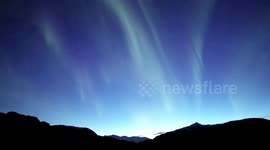 NORTHERN LIGHTS STARTING EARLY AT DUSK
