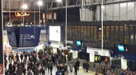 RMT strike hits rush hour commuters and those heading home after Christmas