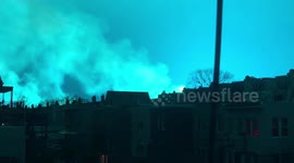 Transformer fire reported at NYC power plant lights up night sky