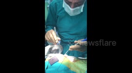Man stays awake, chants Hindu prayer during three-hour long brain surgery in north India