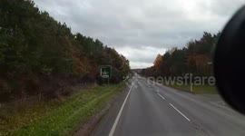 Over taking a96 aberdeenshire solid white lines