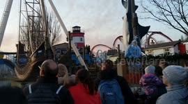 Fireworks Display At The Drayton Manor