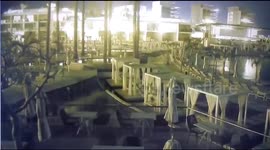 Fantasma en piscina de un hotel