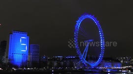 Did London mayor Sadiq Khan troll PM Theresa May with a pro-EU fireworks display on New Year's Eve?