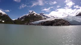Alaska Glacier By Drone