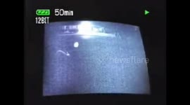 Orb caught on security camera