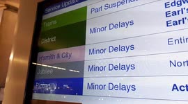 Delays on four Tube lines on first day back at work