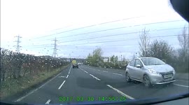 Motorbike overloaded with 3 passengers