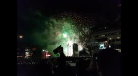Happy New Year Vancouver Fireworks