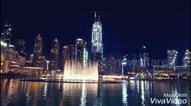 Water fountain Burj khalifa