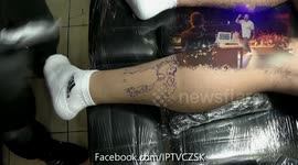 Tattoo Portrait Of a Slovakian Rapper