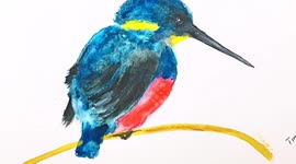 Autralian wild life in glance with my brush