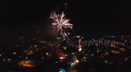 Fireworks On Santo Domingo