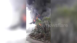 Major fire breaks out at chemical factory in west-central Indian state