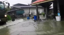 Tropical Storm Pabuk makes landfall in southern Thailand