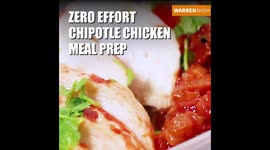 (Tasty style) Chipotle Chicken Meal Prep Recipe - High Protein / JUST 3g fat - Recipes by Warren Nash