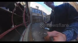 360 Video in an abandoned Clock Tower