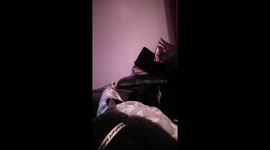Dog howls at the sound of Bagpipes
