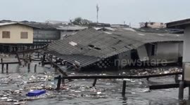 Tropical storm devastates parts of eastern Thailand