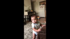 Baby loves him some slim shady