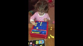 21 month old loves a game of Perfection