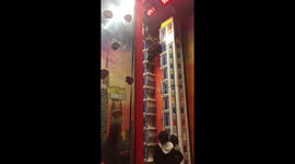 Boy jumps from Top of Rock climbing