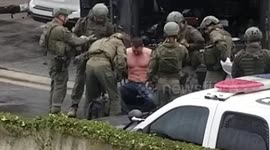 Exclusive footage shows moment man barricaded at Culver City motel is removed by officers after shooting