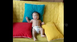 This 06-month-old baby knows to whistle!