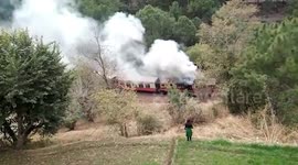 Indian train catches fire with 200 passengers on board
