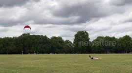 Relaxing on The Grass