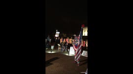 Protesters rally outside White House on 18th day of shutdown