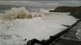 Huge storm surge in the UK