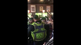 Victory reaction after another failed police search for flares ???????? https://t.co/Tg0AJtOeYy