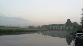 Beautiful morning on the River Avon.