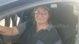 McDonald's worker is surprised with new car from kind-hearted customer