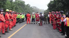 Topos heroes of the tragedy of the volcano of fire