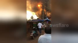 Newsflare Edit - Restaurant managed by MasterChef Australia star catches fire in India