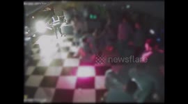 Terrifying moment man rammed car into clubbers in Gravesend, UK