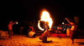 Traditional Fire Dance