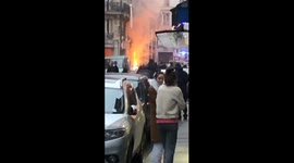 New footage shows dramatic aftermath of deadly Paris bakery blast